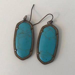 Kendra Scott Turquoise Drop Earrings